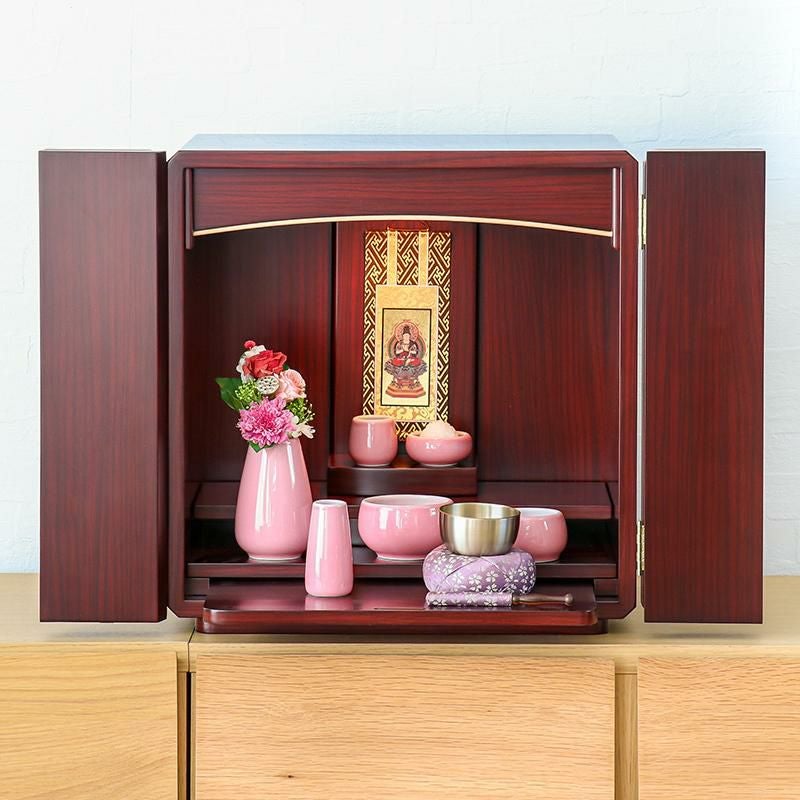 ミニ仏壇 モダン 「スピカ」モダン仏壇 家具調 おしゃれ ミニ