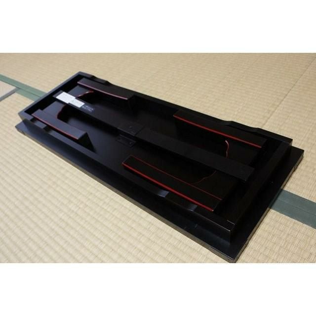 新二月堂机 黒塗面朱 幅3尺(90cm) 板バネ式 (1900-3001) | 仏壇・位牌