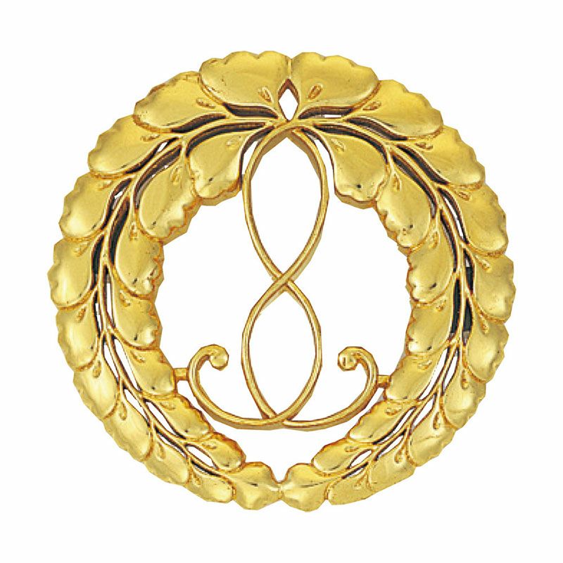 寺院用仏具 宗派紋（定紋）木製【輪宝】8寸(2209-0800) | 仏壇・位牌