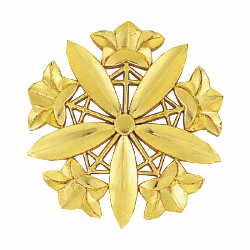 寺院用仏具 宗派紋（定紋）木製【五七の桐】7寸 （2205-0700） | 仏壇