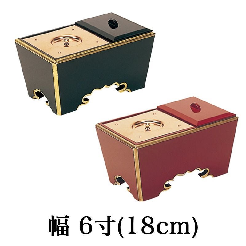 A044九古金仙八角形の陶器香炉 漢字模様付き 香炉（3.5号） 金花詰
