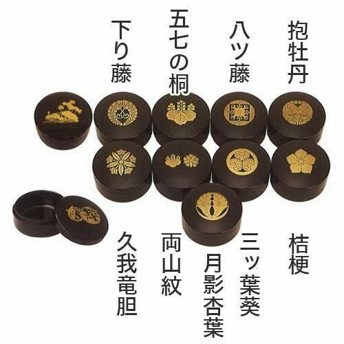 ワンタッチ式塗香合 2.7寸 切立 黒塗 日本製(5541-0010 ワンタッチ式塗香合 2.7寸 切立 黒塗 日本製(5541-0010
