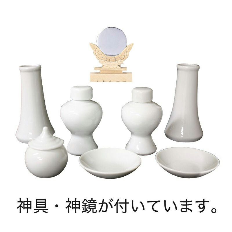 国産高級神棚 箱宮16号 三社（ひのき） No92 日本製 ヒノキ製 神具 