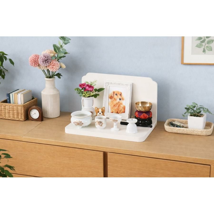 仏壇 おりん4点セット 「お得りん」（直径7cm）（おリン＋リン棒＋布団