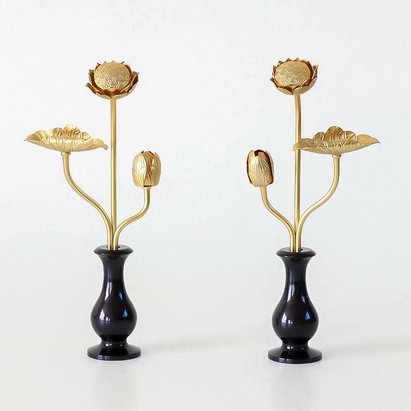 お正月松薄端真鍮込銅の花生け重さ５キロ 高岡銅器 花器 | 花みつぼ | 斑紋孔雀色 | 松美堂
