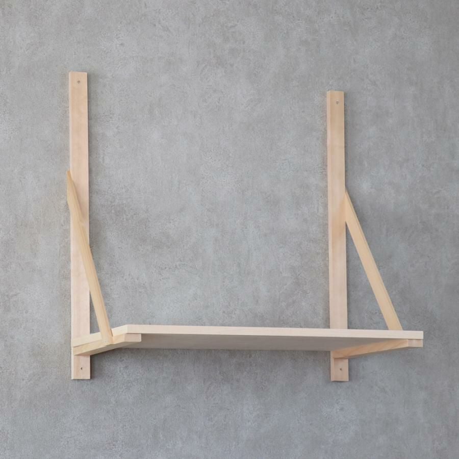 神棚台木製シンプル棚 約130.7cm 神棚板 木製神棚用「棚板」(中) 幅61.5cm 神棚台 神具 札宮 | 仏壇