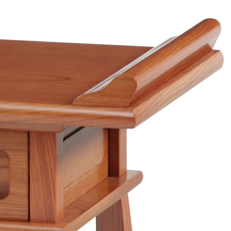 経机 仏具 紫檀調・黒檀調・ケヤキ調 20号 幅60cm 仏具 仏壇机 仏壇