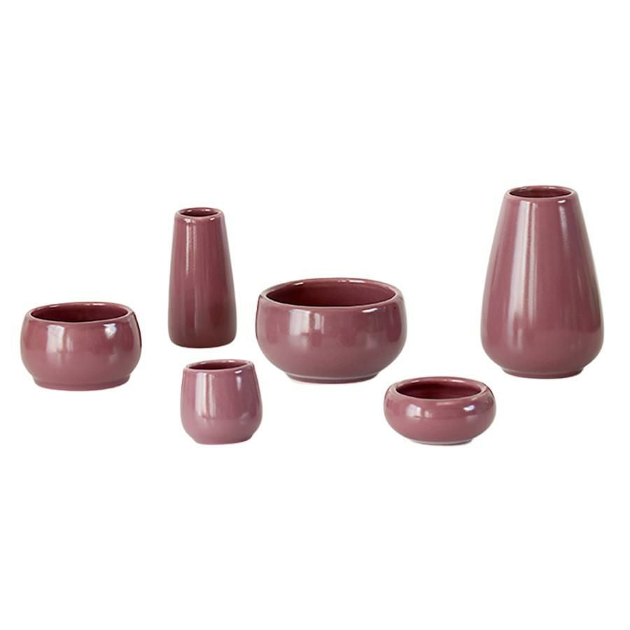 仏具 6点セット 陶器 「もみじ」 6具足 選べる5色 セトモノ モダン