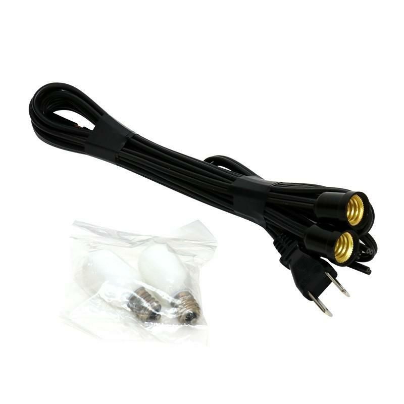 吊灯籠(吊り灯篭) 専用コード（電球2個付） 仏具灯篭 とうろう 燈籠