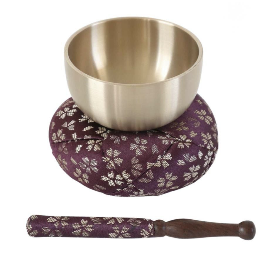 仏具 おりん 国産 おりんセット 2.5寸 【日和(ひより)】 （直径7.5cm