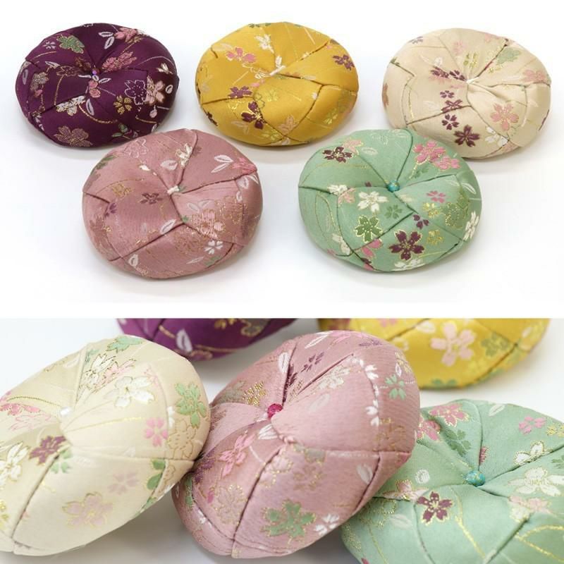 仏具 おりん 国産 おりんセット 2.8寸 【さくら柄】 （直径8.5cm）（お