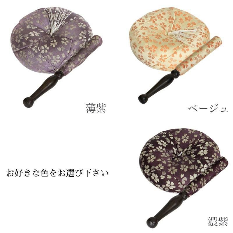 りん棒・りん座布団セット 【日和柄】 2.8寸・3寸のおりん用/おりん