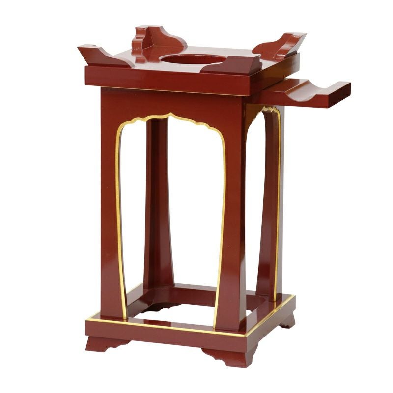 寺院用仏具】角型オリジナルけいす 木魚用背高台 1尺 | 仏壇・位牌