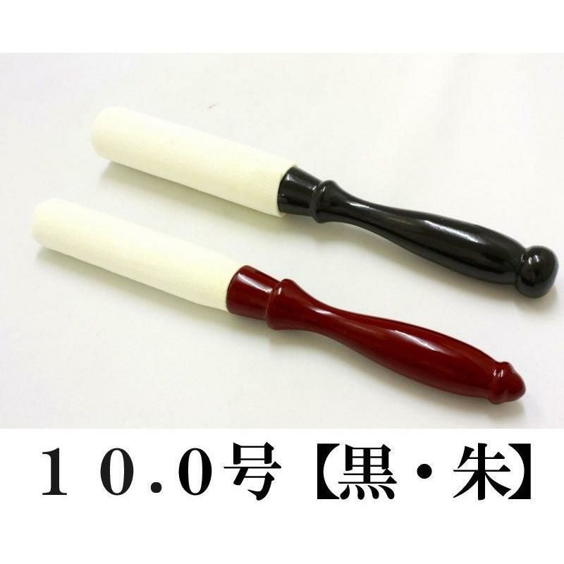 りん棒 白皮金撥 【黒or朱】 9.0号（9寸） リン棒 おりん お寺 | 仏壇