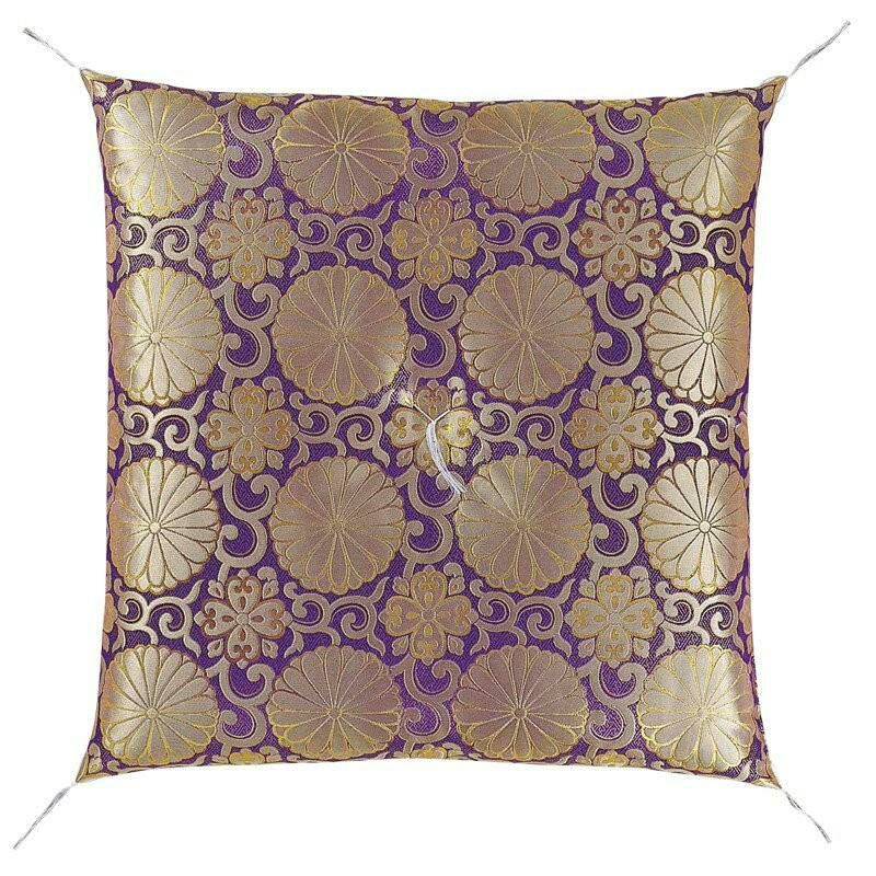 仏壇 座布団 御前座布団 「新金通 赤」 No.44 金襴/仏間用 仏前 お寺様