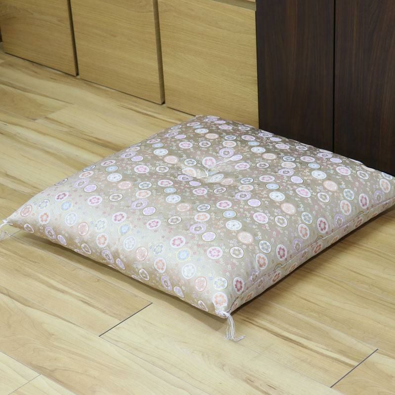 仏壇 座布団 御前座布団 「桜円」 No.69/仏間用 仏前 お寺様用 寺院用