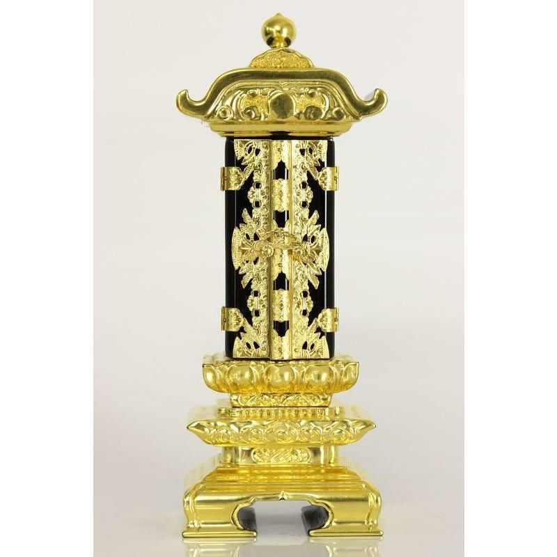 繰出位牌 塗り位牌 「三方金雲二重回出」 6.0寸 回出位牌 繰り出し