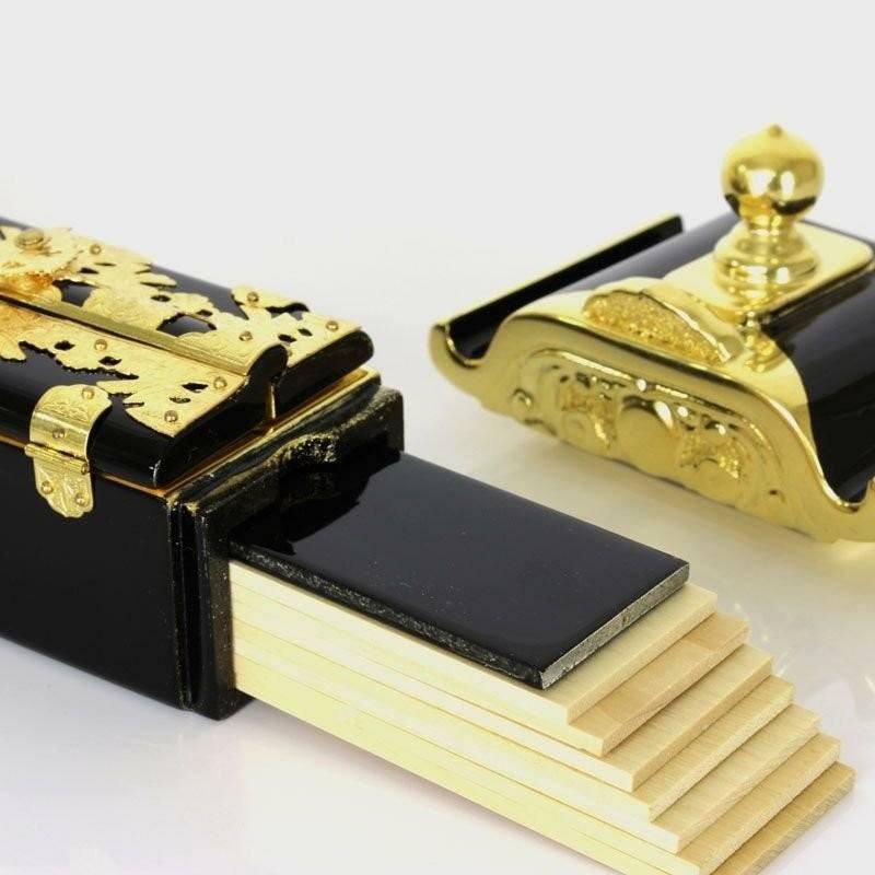 繰出位牌 塗り位牌 「前金二重繰出」 6.0寸 回出位牌 繰り出し 文字