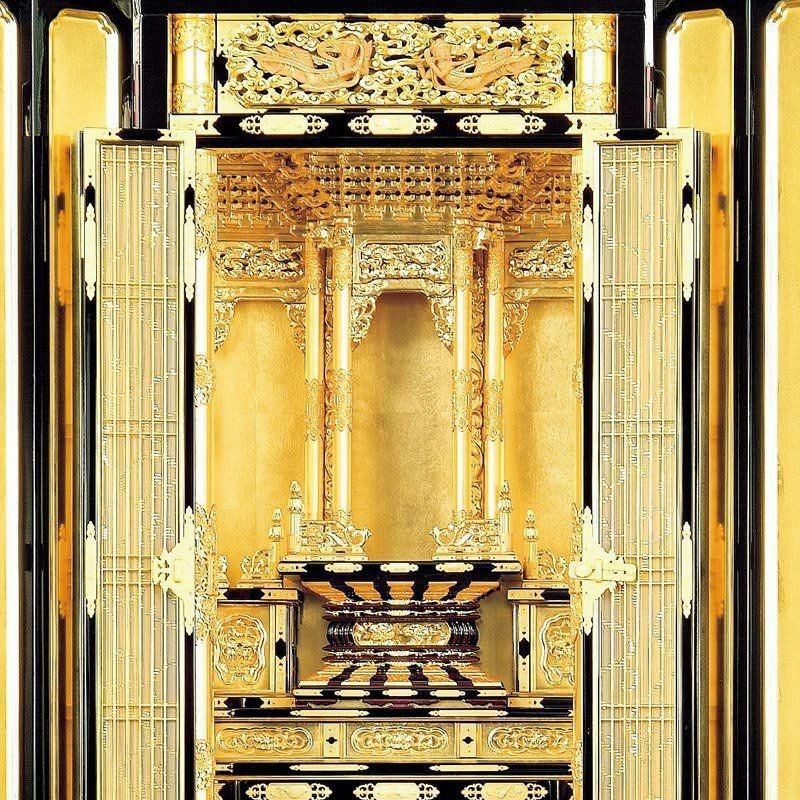 浄土真宗本願寺派用金仏壇 「千年・西」18号 幅63cm | 仏壇・位牌