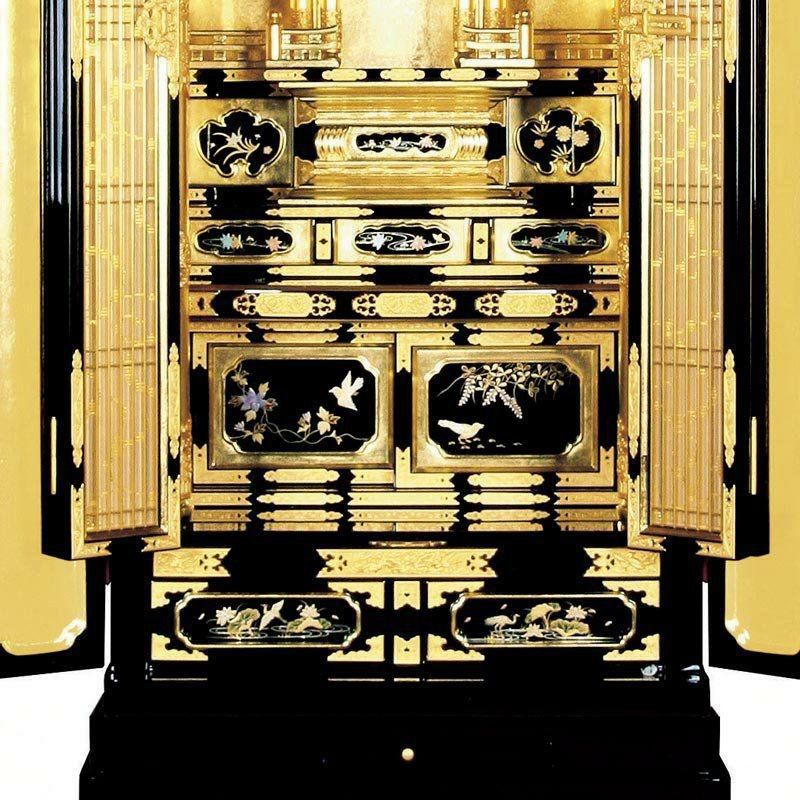 浄土真宗本願寺派用金仏壇 「氷室・西」20号 幅65cm | 仏壇・位牌