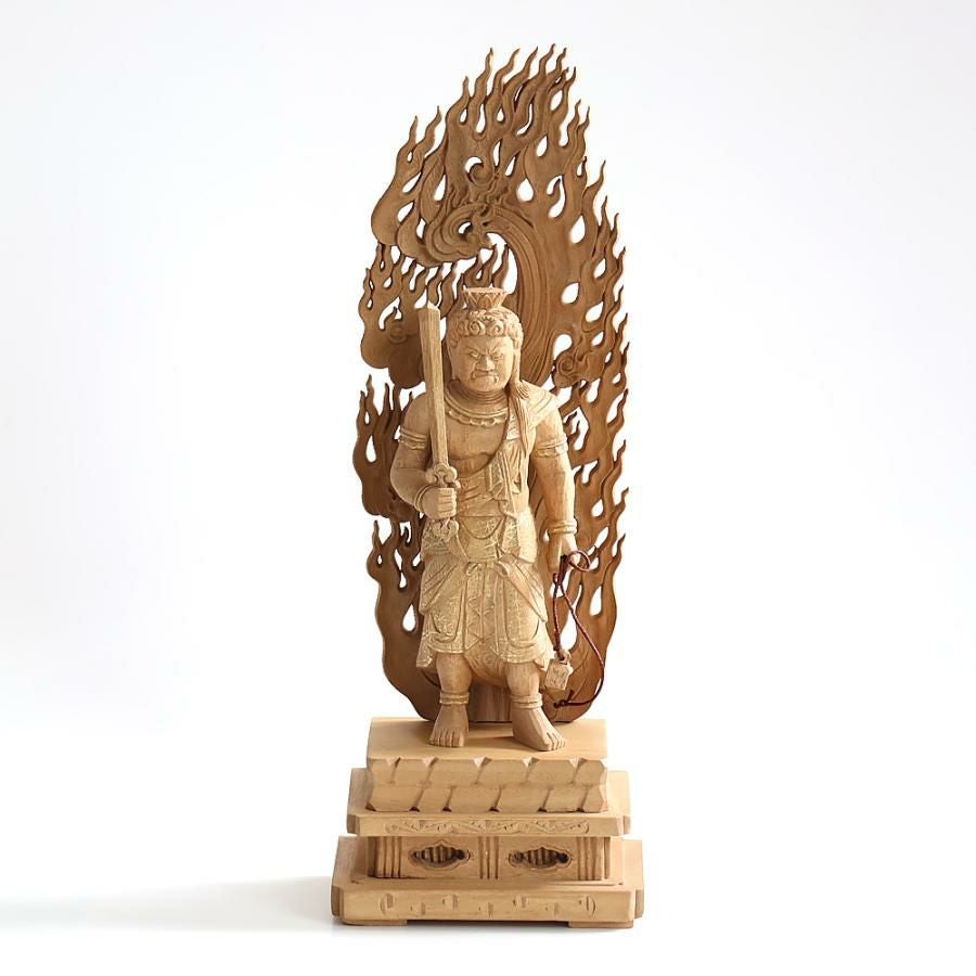 八体仏 不動明王 有馬頼底(相國大龍)書付 臨済宗 白檀木彫仏像 000000004713-02.jpg?size=l&w=