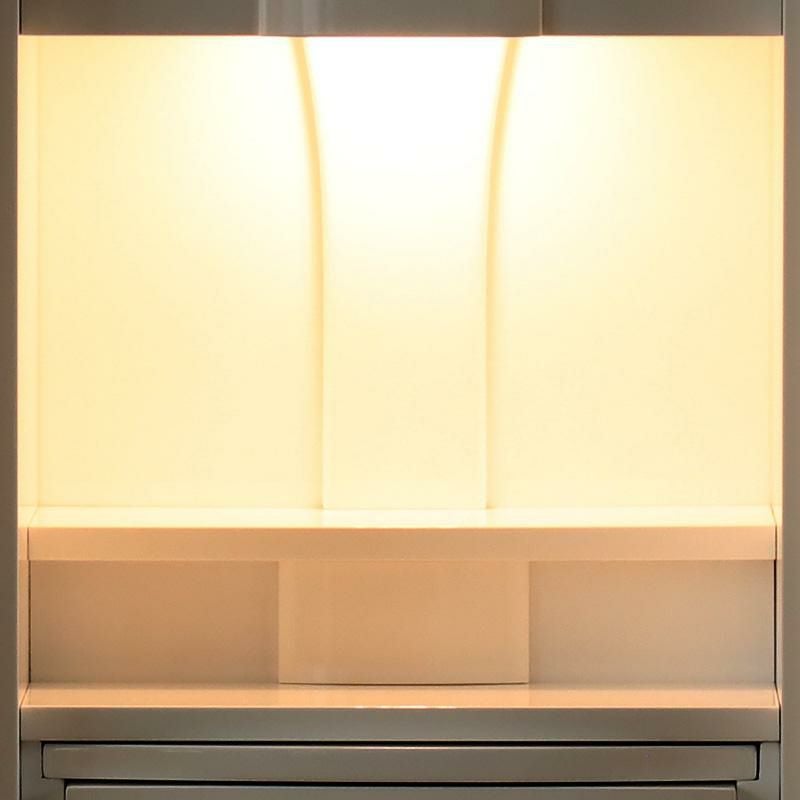 ミニ仏壇 「ルピナス 14号」ホワイト（本体のみ） 白 おしゃれ モダン