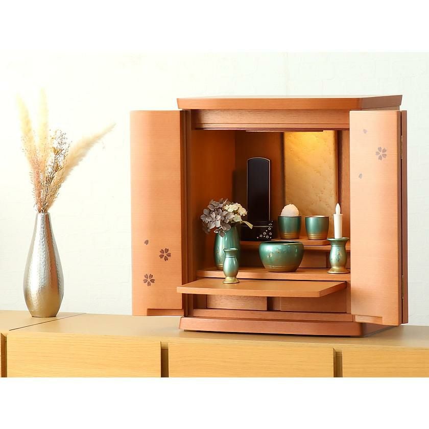仏具セット【6点】「胡蝶(こちょう)」真鍮製仏具 六具足 仏具 モダン