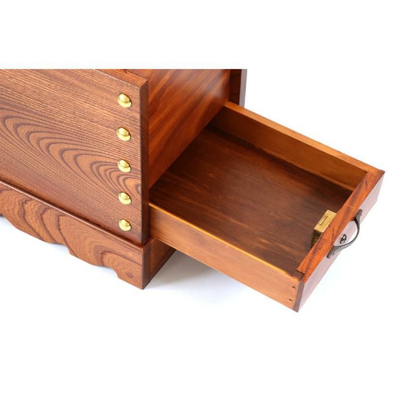 ケヤキ製 賽銭箱 1尺2寸（幅36cm） 日本製 国産 寺院 社寺 神社