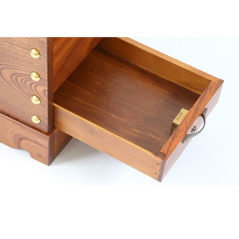ケヤキ製 箱型賽銭箱 2尺（幅60cm） 日本製 国産 寺院 社寺 神社