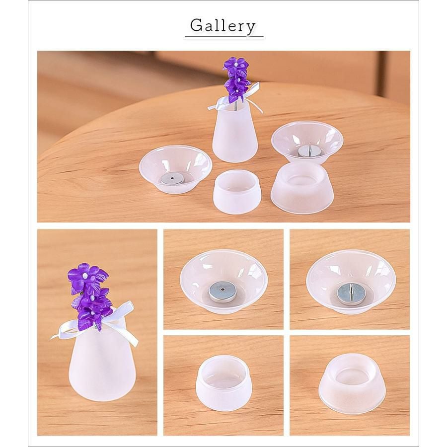 ペット仏具 硝子フロスト8点セット 5具足 仏具セット フロストガラス