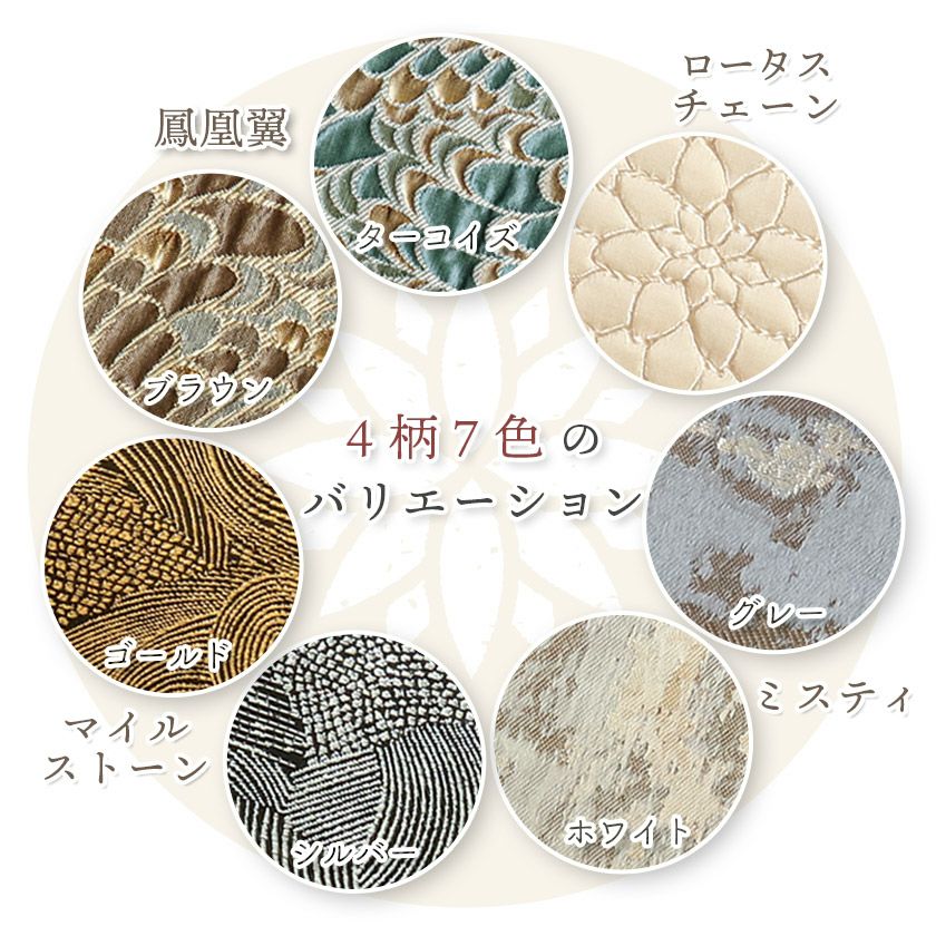 仏壇膳引きマット【ARTシリーズ】 防炎仏具マット Mサイズ （縦12cm×横