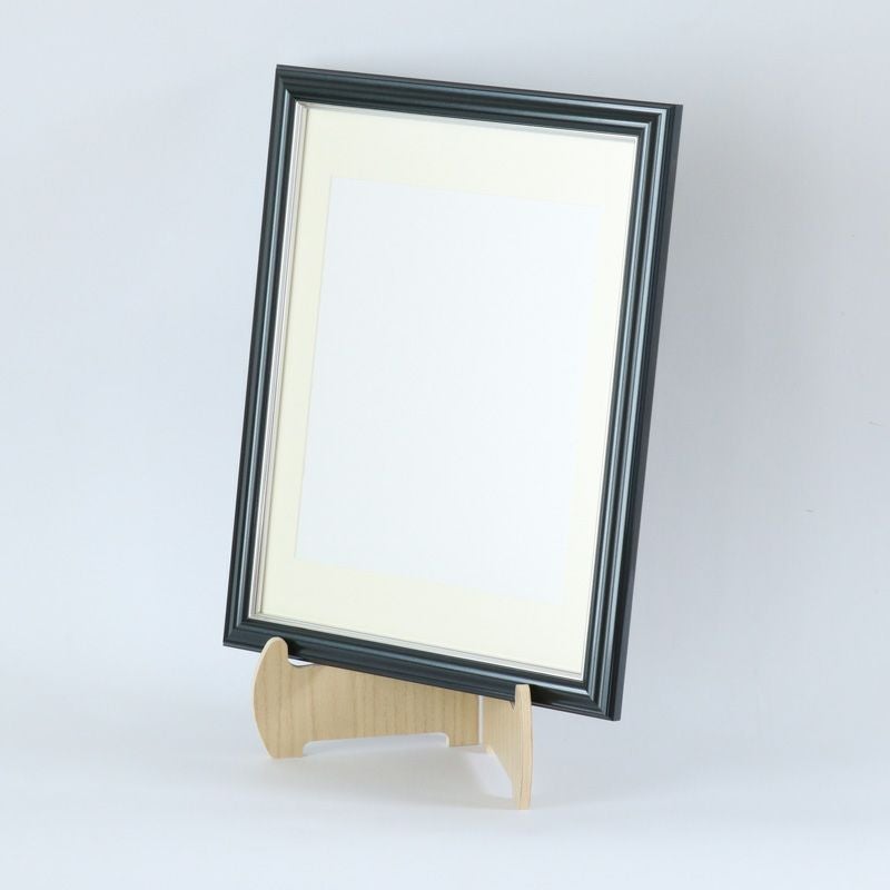 遺影額 八〇 マット付（内寸 380×290mm） 選べる3色 無反射 四切判