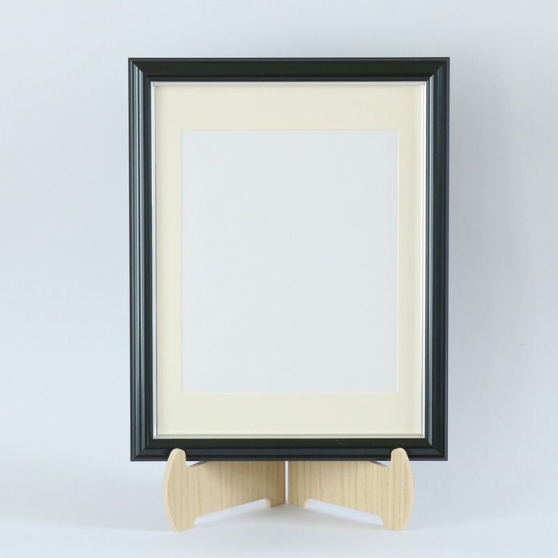 遺影額 八〇 マット付（内寸 380×290mm） 選べる3色 無反射 四切判