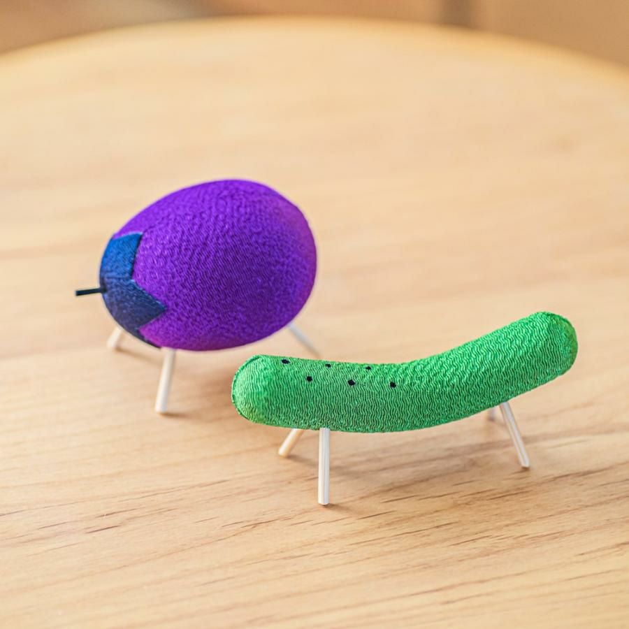 ちりめん お盆飾り 3点セット 初盆 新盆 盆提灯 精霊馬 お供え物 牛馬