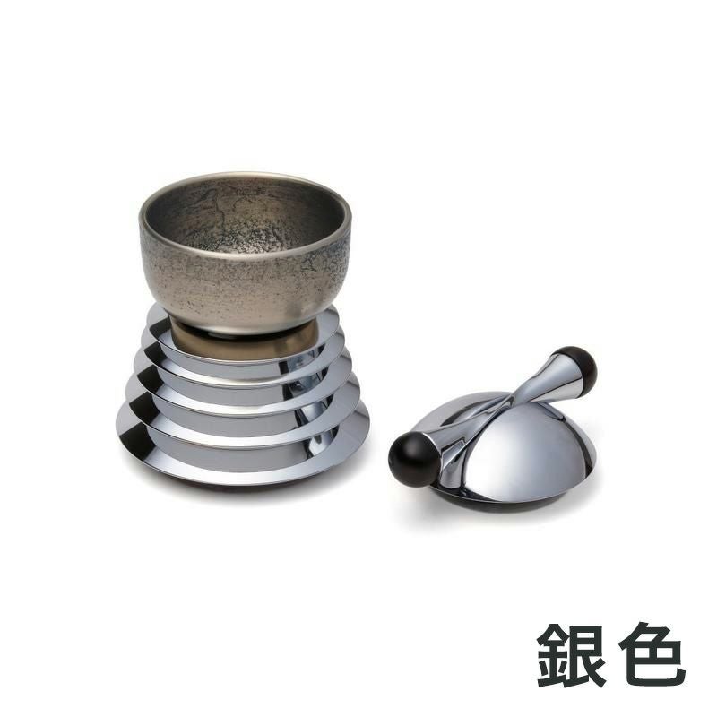 モダン おりん「五重型りんセット」 1.8寸4点セット(りん+りん棒+りん