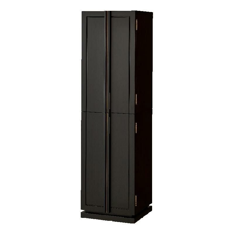 仏壇 モダン仏壇 「彩雅 SE」本黒檀 11×40号 経机付/家具調 床置き仏壇