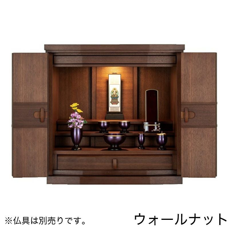 ミニ仏壇 「クラーク SE」 18×18号 /家具調 小型 リビング 送料無料