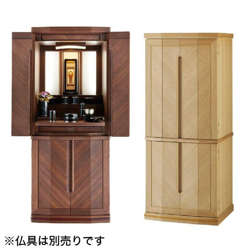 仏壇 モダン仏壇 「セーラ 2」 16×40号 /家具調 床置き仏壇台付き