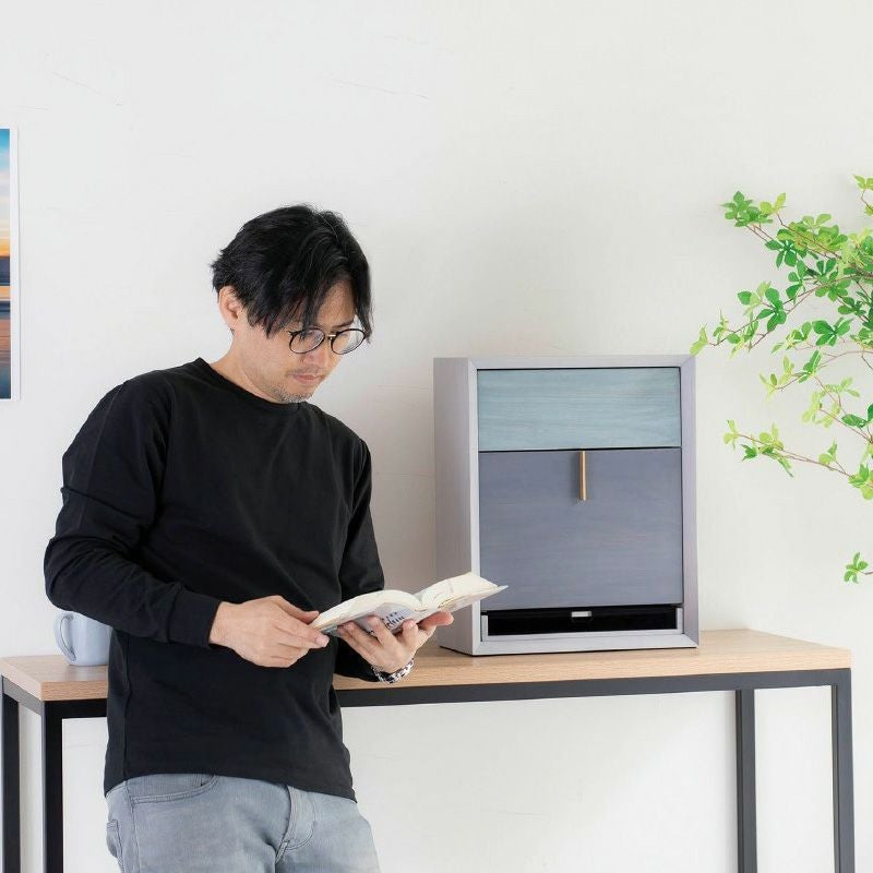 ミニ仏壇 「monoシリーズ ツートーン」 /コンパクト 家具調 モダン