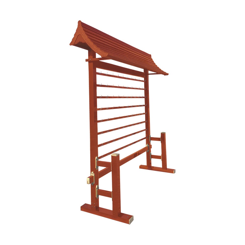 絵馬掛け【大和型】 朱色 日本製 (4449-0020) ※受注生産品 | 仏壇